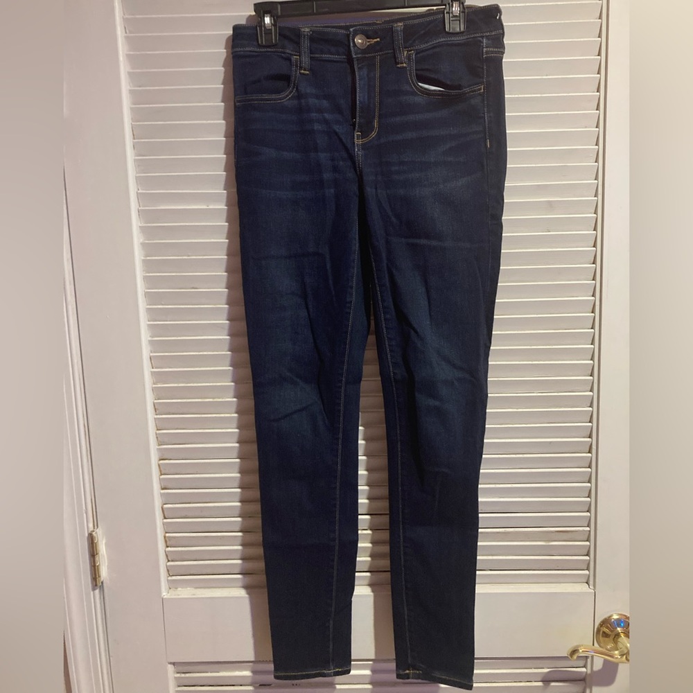 Dark Wash Denim Jeggings